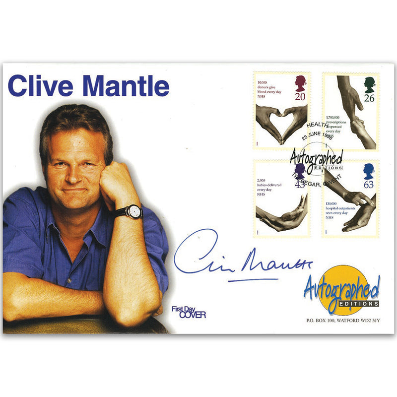 1998 NHS 50th - Autographed Editions - Signed by Clive Mantle