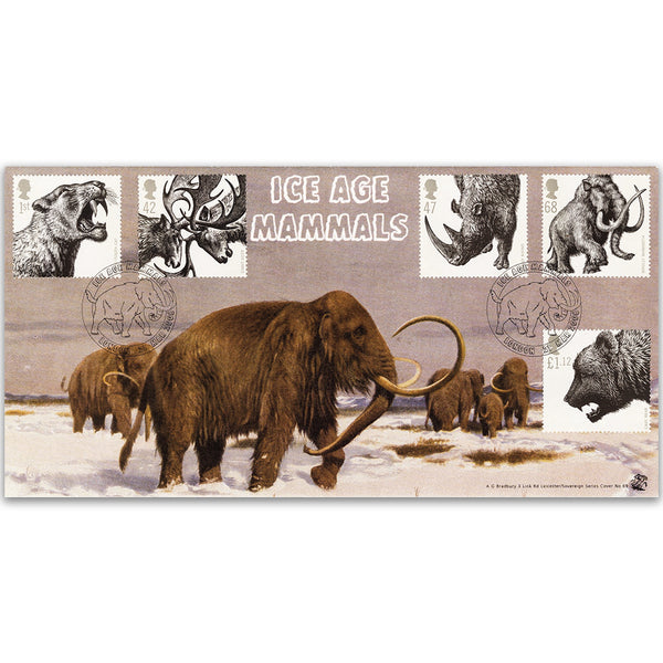 2006 Ice Age Mammals - Bradbury FDC