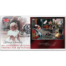 2005 Trooping the Colour M/S - Whitehall - Signed by Joanna Lumley OBE