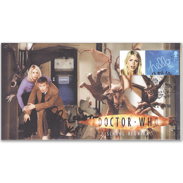 Dr Who School Reunion Signed John Leeson