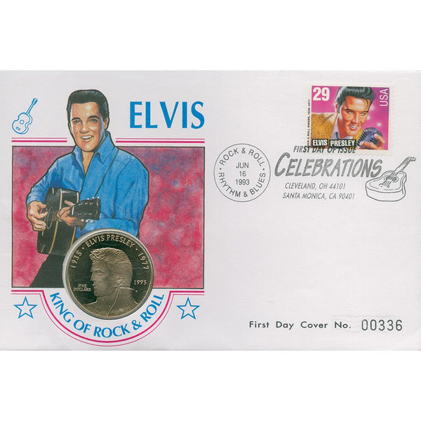 1993 USA Elvis - King of Rock and Roll Coin Cover