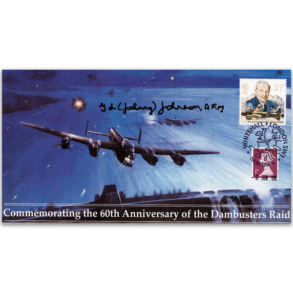 2003 Dambusters 60th - Signed by Sqn. Ldr. George L. 'Johnny' Johnson DFM