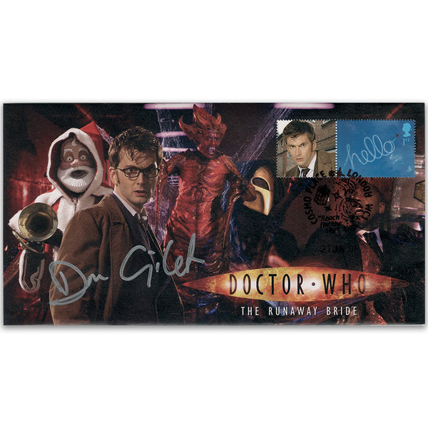 2007 Doctor Who Cover - 'Runaway Bride' -  Signed by Don Gilet