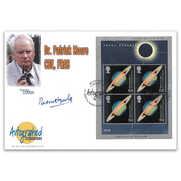 1999 Solar Eclipse - Autographed Editions - Signed Sir Patrick Moore
