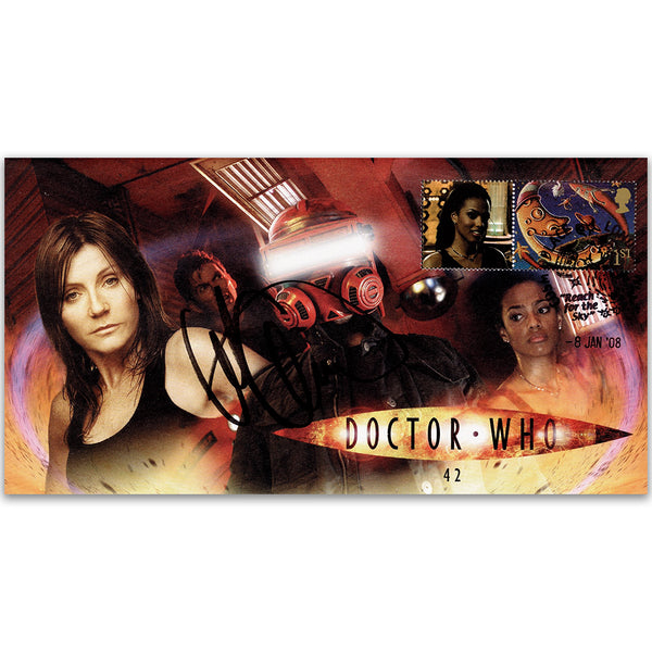2008 Doctor Who Cover - '42' - Signed by Michelle Collins