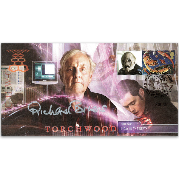 2008 Torchwood - File 05 - Signed by Richard Briers CBE