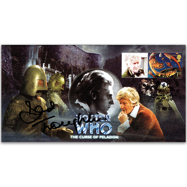 2008 Doctor Who Cover - 'The Curse of Peladon' - Signed by David Troughton