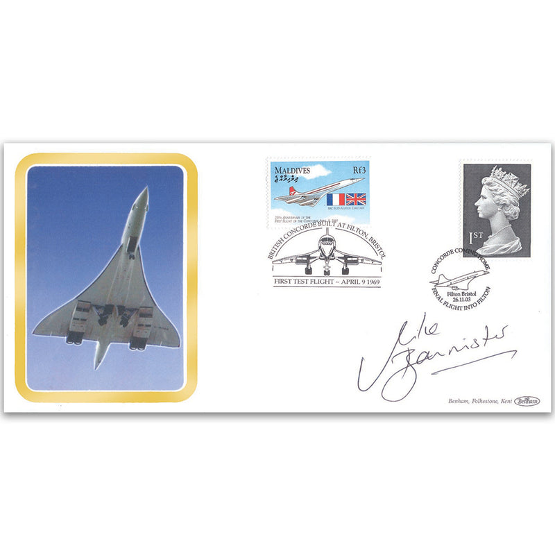 2003 Concorde - Signed Mike Bannister