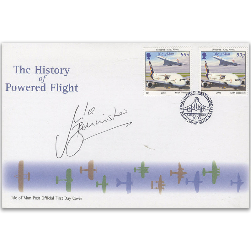 2003 Isle of Man Powered Flight - Signed Mike Bannister