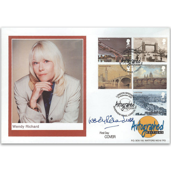 2002 Bridges - Signed by Wendy Richard MBE