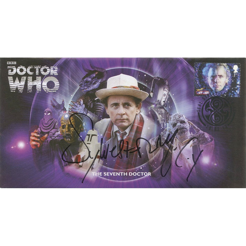 The Seventh Doctor Cover Signed by Sylvester McCoy