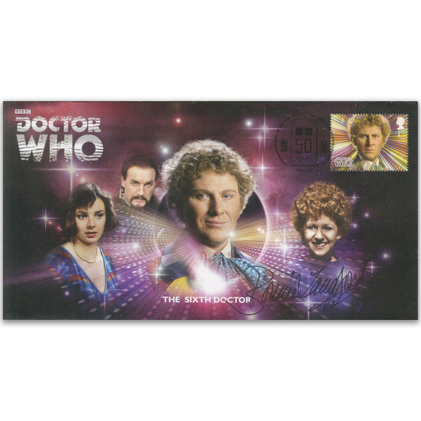 The Sixth Doctor Signed by Bonnie Langford