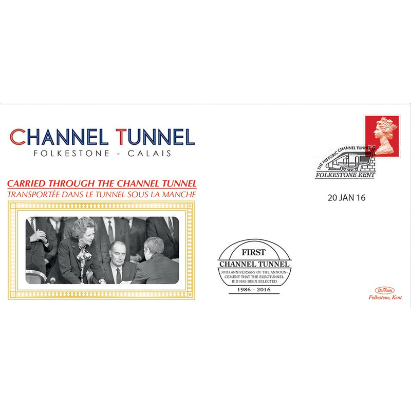 30th Anniv - Thatcher & Mitterand Announcement