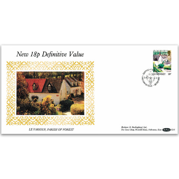 1989 Guernsey New 18p Definitive