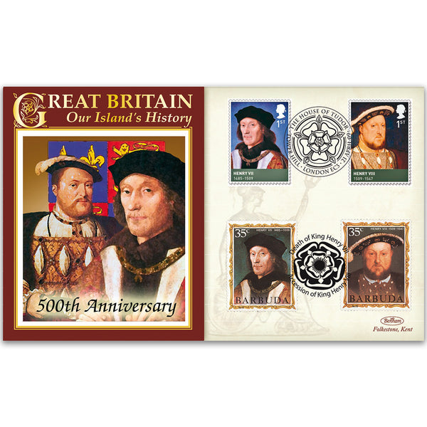 2009 500th Anniversary Death Henry VII & Accession of Henry VIII