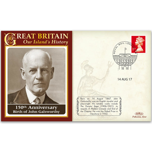 Birth of John Galsworthy 150th Anniversary