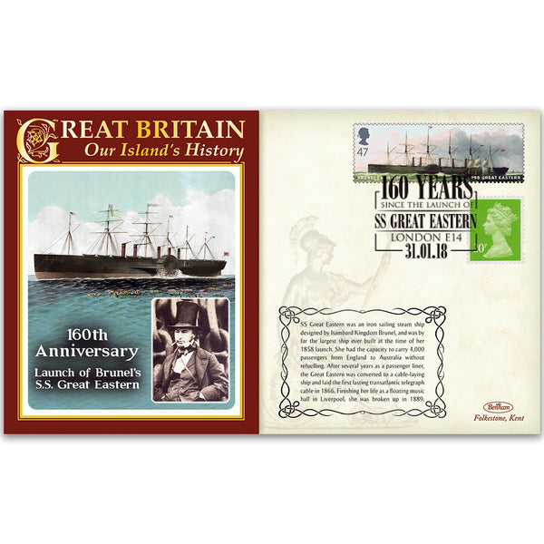 160th Anniversary - Launch of SS Great Eastern