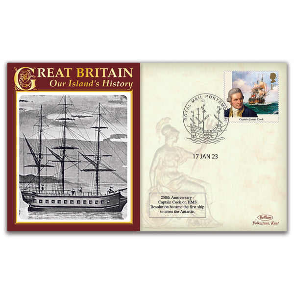 2023 250th Anniversary Captain Cook Crosses Antarctica