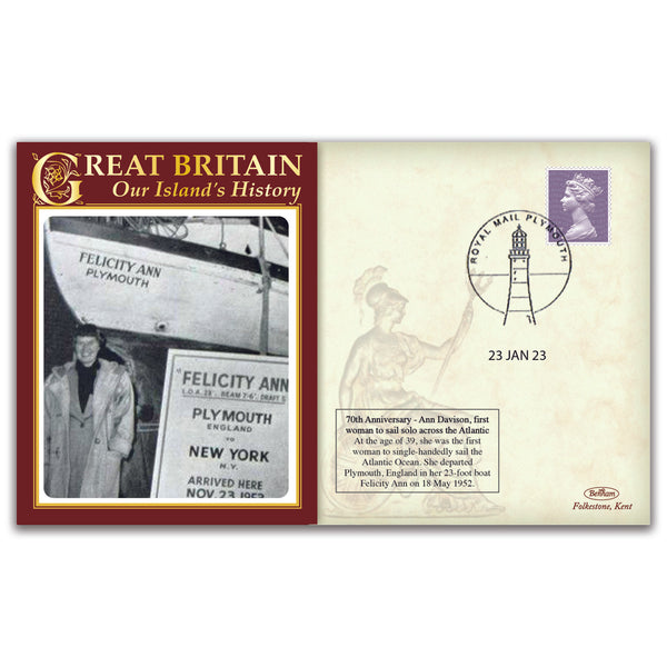 2023 70th Anniversary First Woman to Sail Solo Across Atlantic