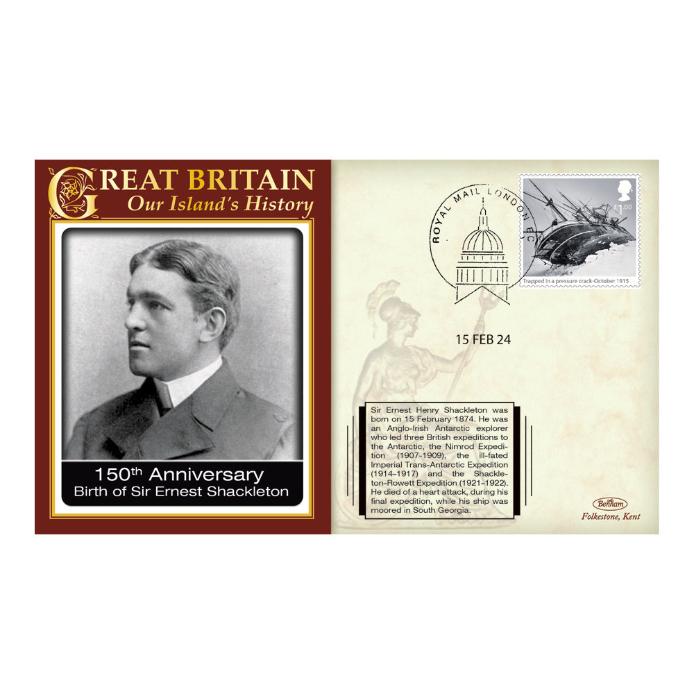 2024 150th Anniversary of the Birth of Sir Ernest Shackleton