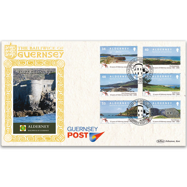 2008 Guernsey - 25 Years of Alderney Stamps