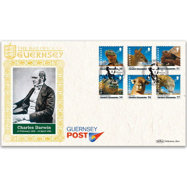 2009 Guernsey - Charles Darwin Birth 200th