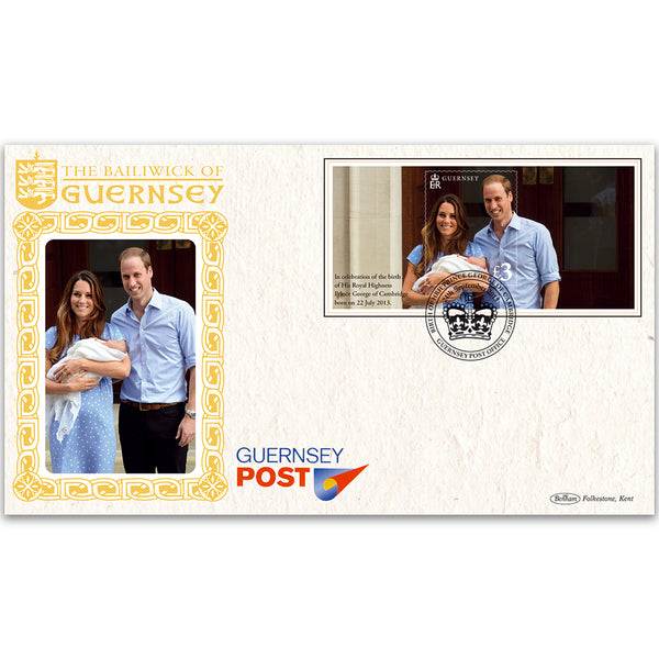 2013 Guernsey Royal Baby M/S - Guernsey Post Office