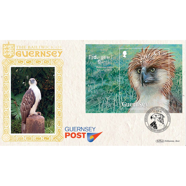 2016 Guernsey Endangered Species - Philippine Eagle