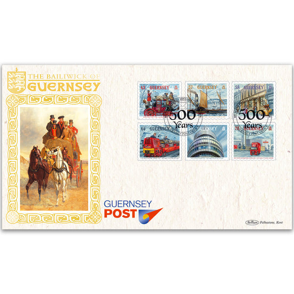 2016 Guernsey 500 Years of Postal History