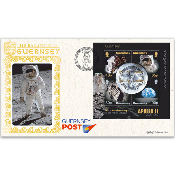2019 Guernsey - 50th Anniversary of the First Manned Moon Landing