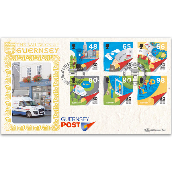 2019 Guernsey - 50th Anniversary of Postal Independence