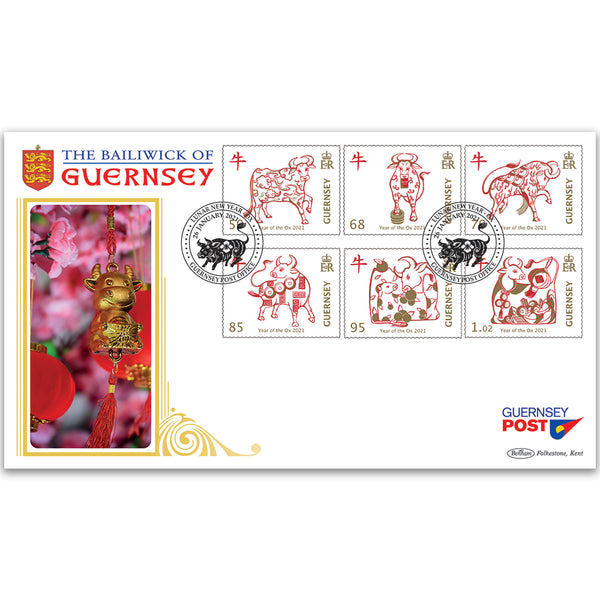 2021 Guernsey - Lunar New Year of the Ox