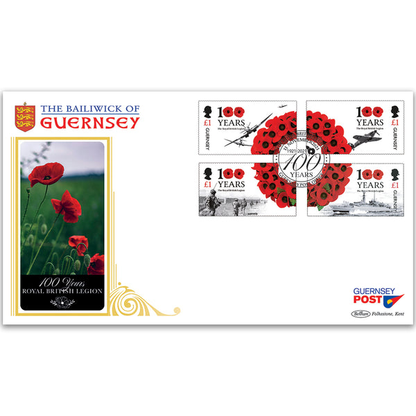 2021 Guernsey - Royal British Legion 100 Years