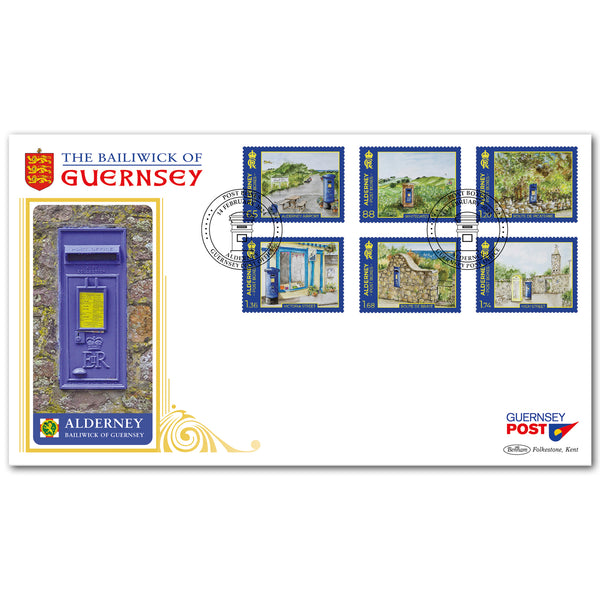 2024 Alderney - Postboxes Stamps