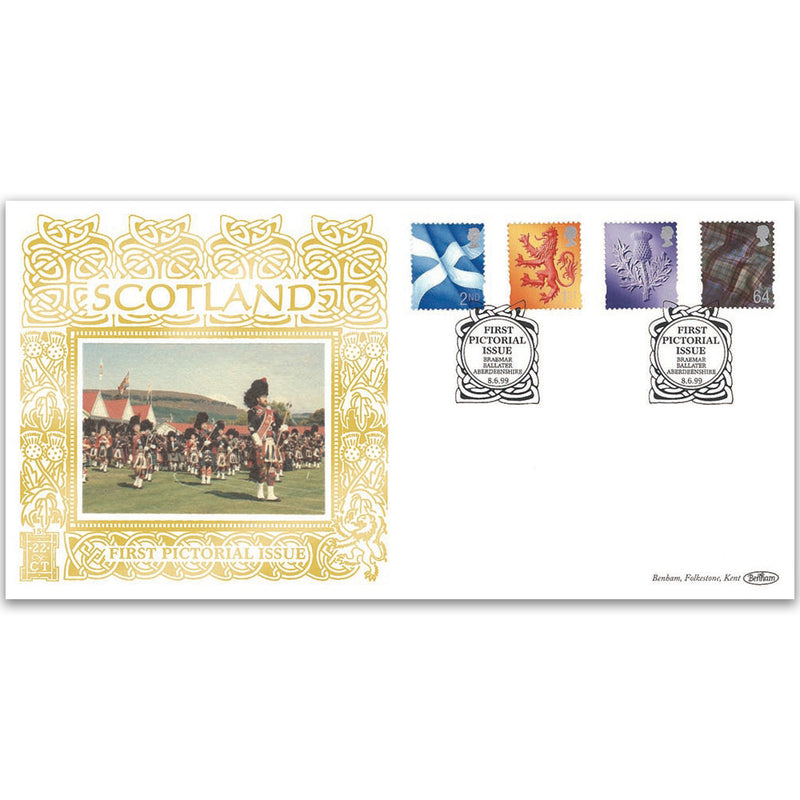 1999 Scotland First Pictorial Definitives GOLD 500