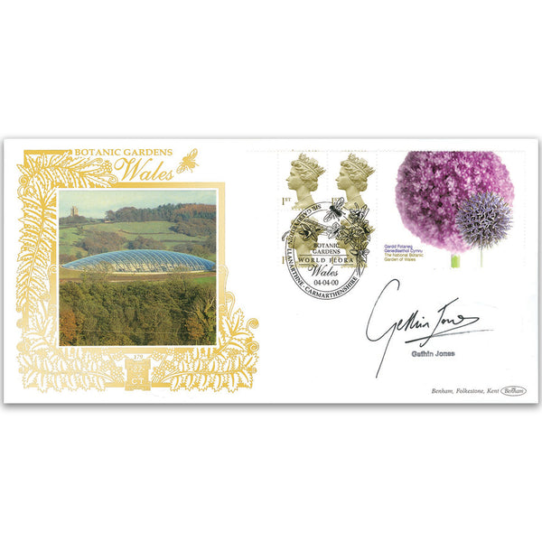 2000 Botanic Garden of Wales Label GOLD 500 - Signed by Gethin Jones