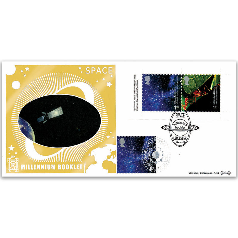 2000 Millennium Booklet - Space GOLD 500 - Doubled 2002