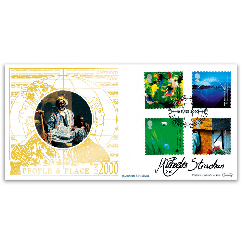 2000 People & Places GOLD 500 - Signed by Michaela Strachan