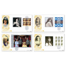 2000 Queen Mother's 100th Birthday PSB GOLD 500 - 4 x Queen Mother Pane