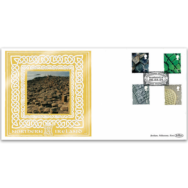 2001 Northern Ireland Pictorial Definitives GOLD 500