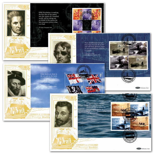 2001 Unseen & Unheard PSB GOLD 500 - Set of 4 Covers