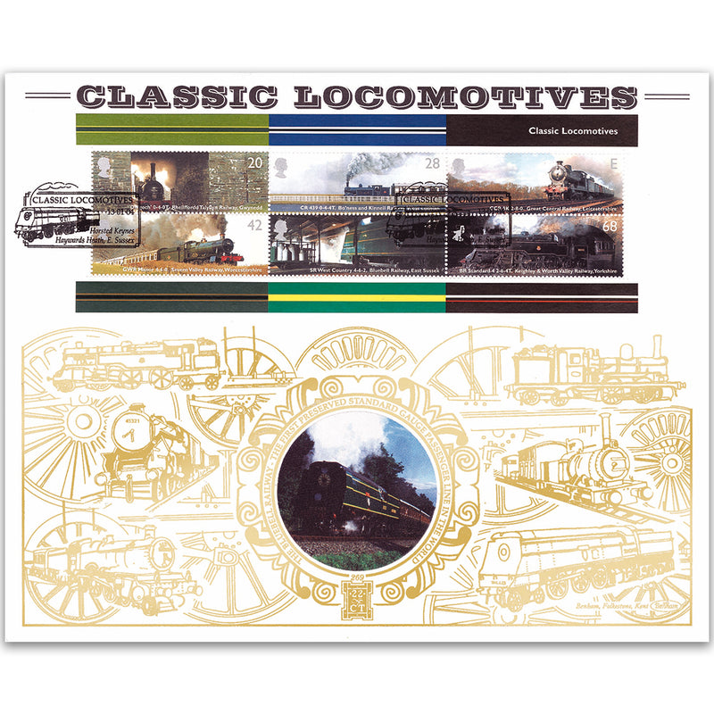 2004 Classic Locomotives M/S GOLD 500