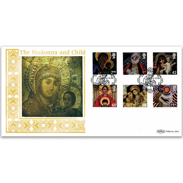 2005 Christmas Stamps - Madonna & Child GOLD 500