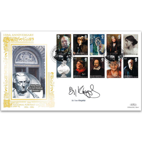 2006 National Portrait Gallery GOLD 500 - Signed by Sir Ben Kingsley