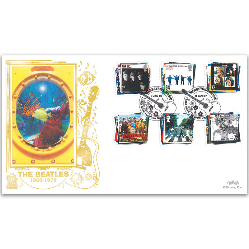2007 Beatles Album Covers GOLD 500