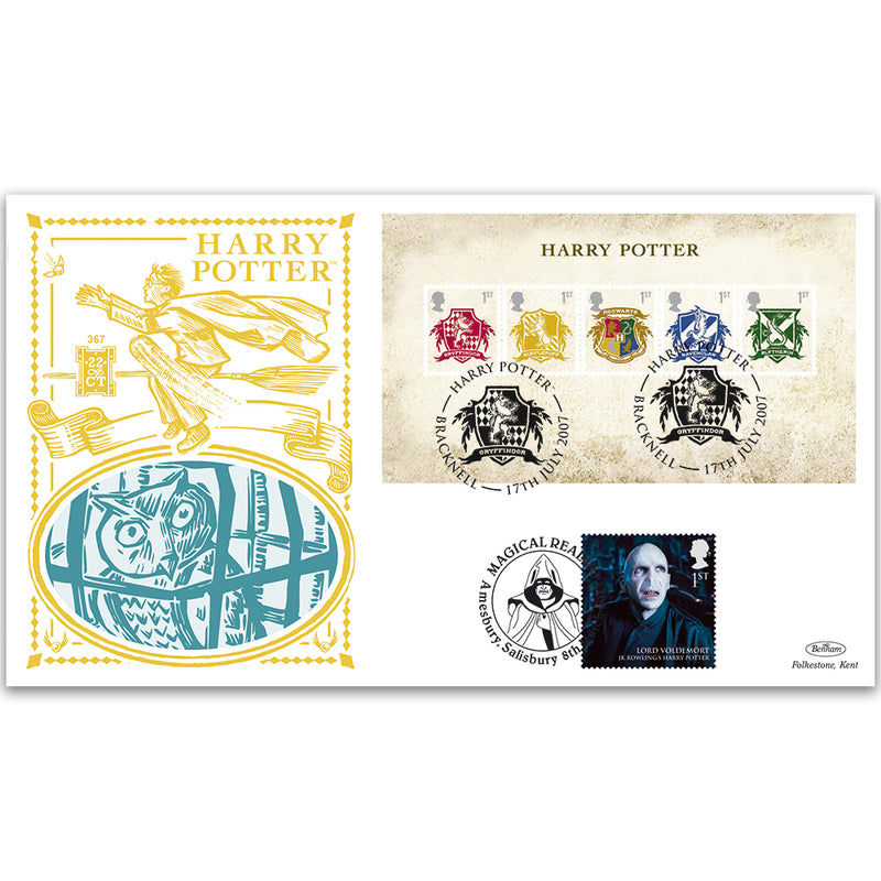 2007 Harry Potter M/S GOLD 500 - Doubled 2011 Magical Realms