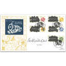 2007 Harry Potter Generic Smilers GOLD 500 - Signed by Mark Williams