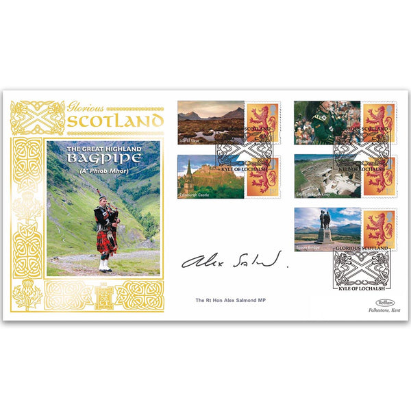 2007 Glorious Scotland Smilers GOLD 500 - Cover 2 - Signed by The Rt. Hon. Alex Salmond MP