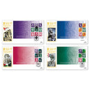 2008 50th Anniversary of Country Definitives PSB GOLD 500 - Set of 4