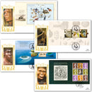 2009 Charles Darwin 200th PSB GOLD 500 - Set of 4